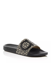 Men's Groove Gancini Print Slide Sandals